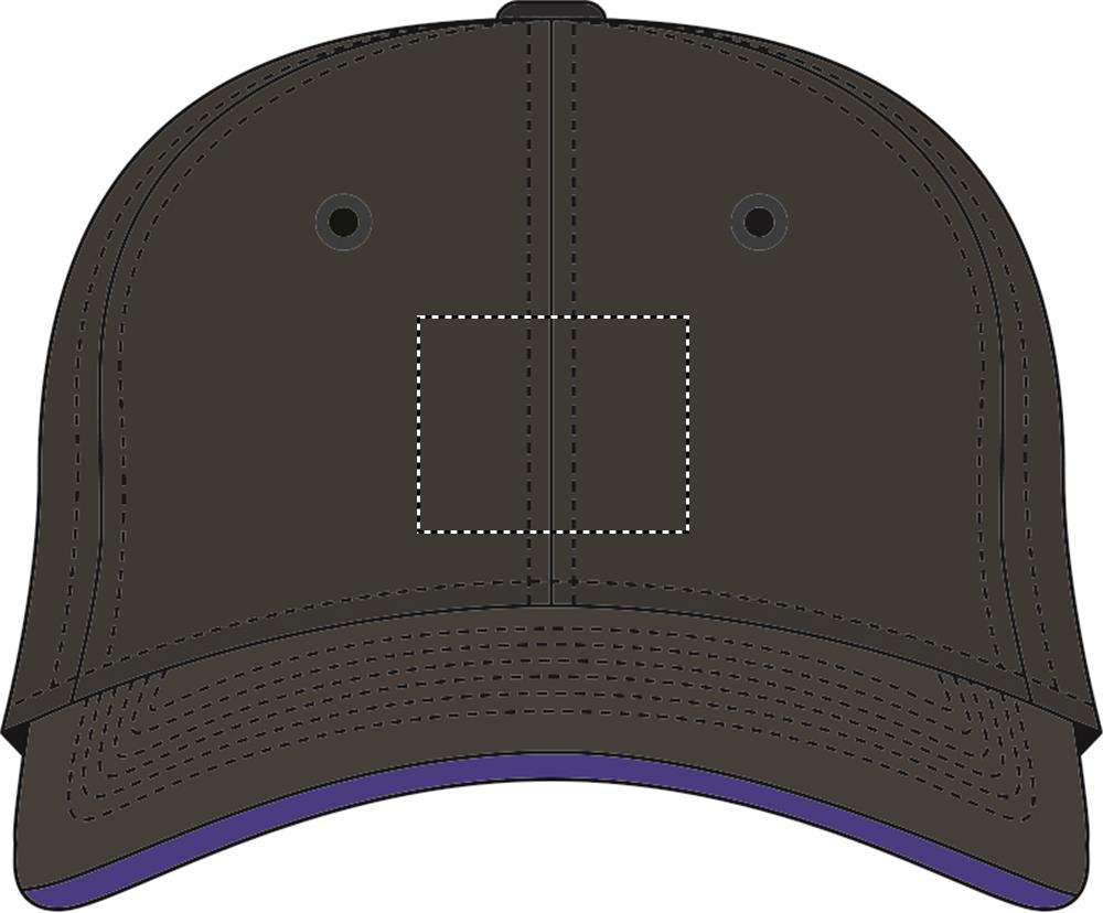 Brushed heavy cotton 6 panel sa front 37