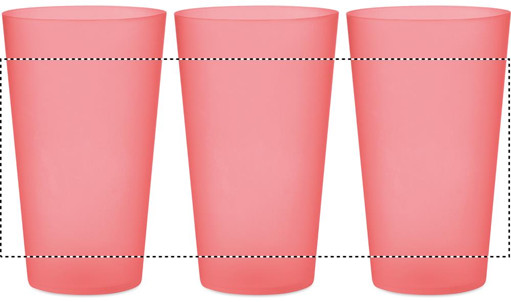 Bicchiere per eventi 500ml 360 transparent 25