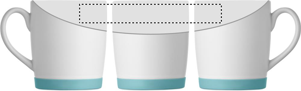 Tazza in ceramica. 300 ml. inside tc 20