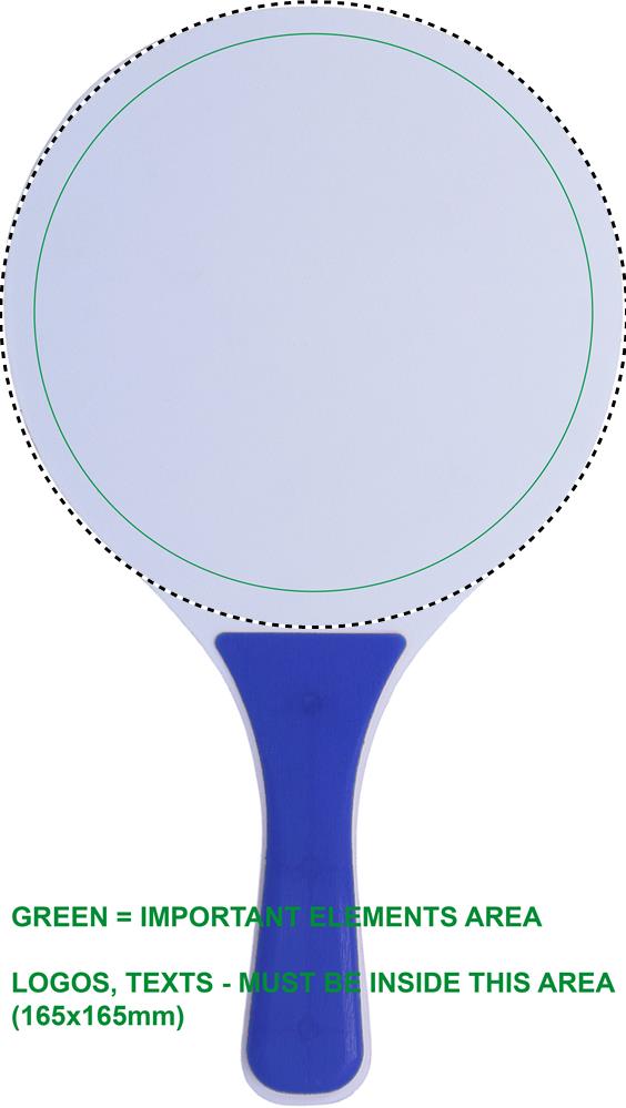 Set racchettoni racket 1 back pd 37