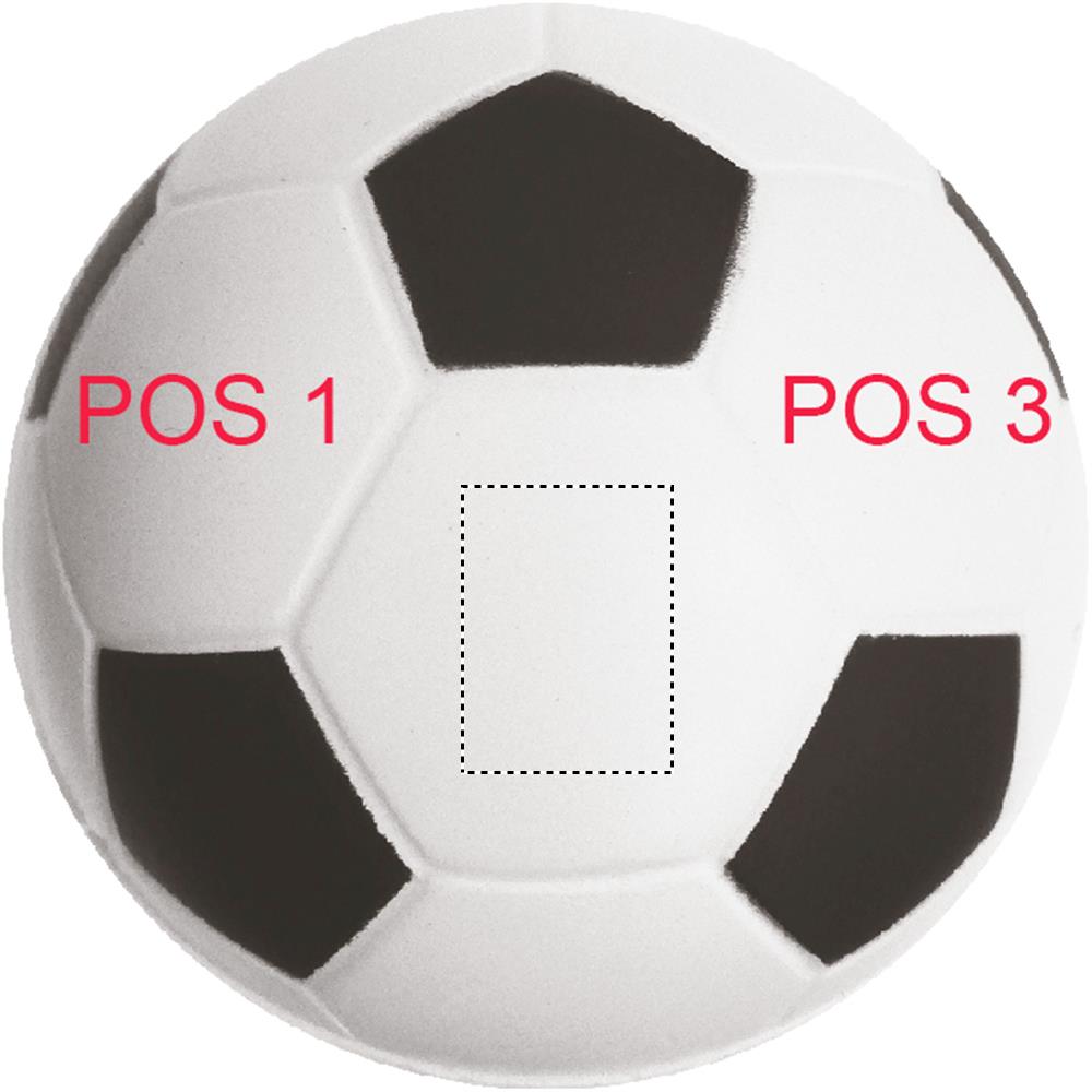 Antistress 'pallone da calcio' white segment 2 33