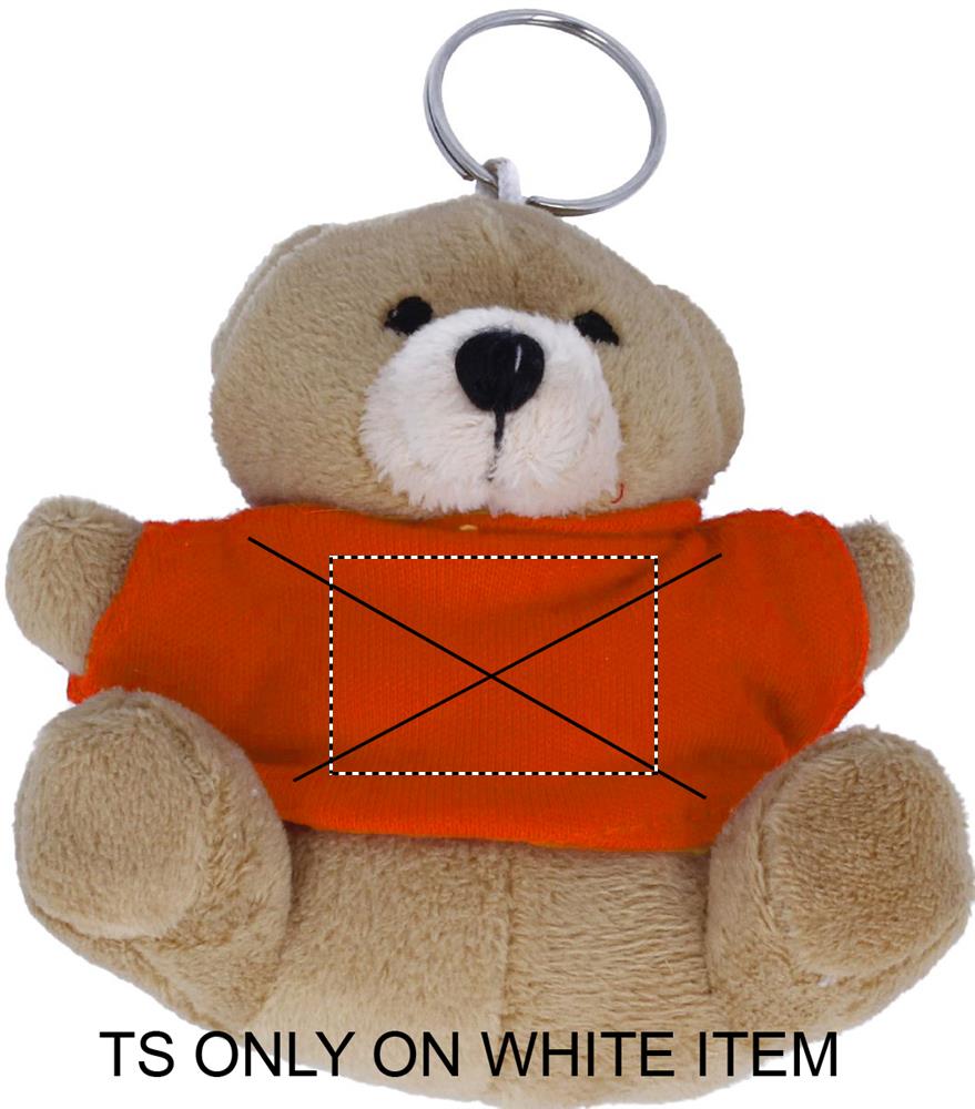 Teddy bear key ring front ts 10