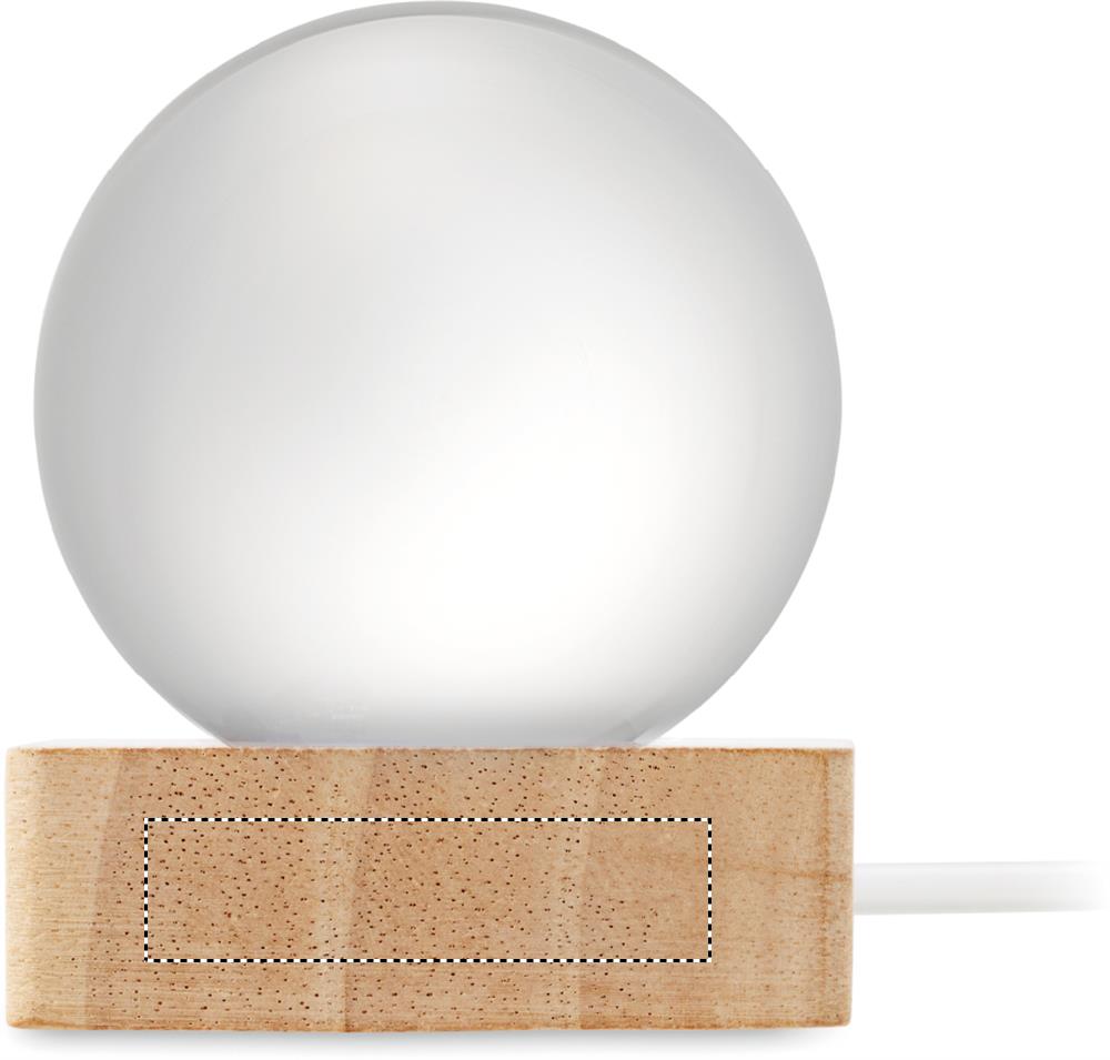 Palla di vetro a LED side 2 40