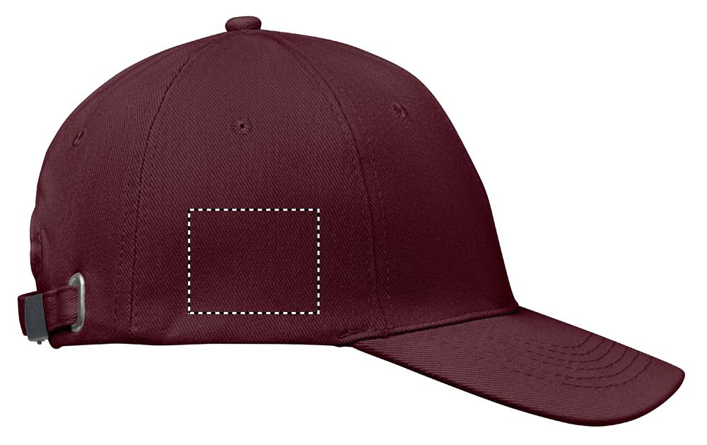 BUFFALO SIX PANEL CAP right side bg