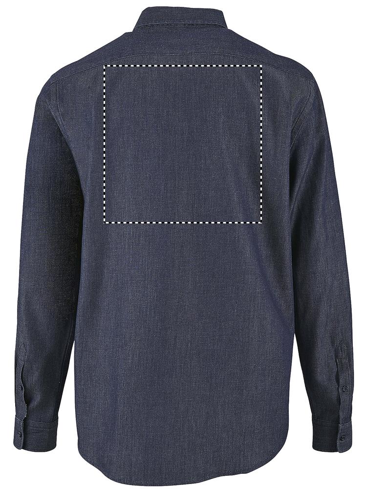 BARRY MEN DENIM SHIRTZ back ev
