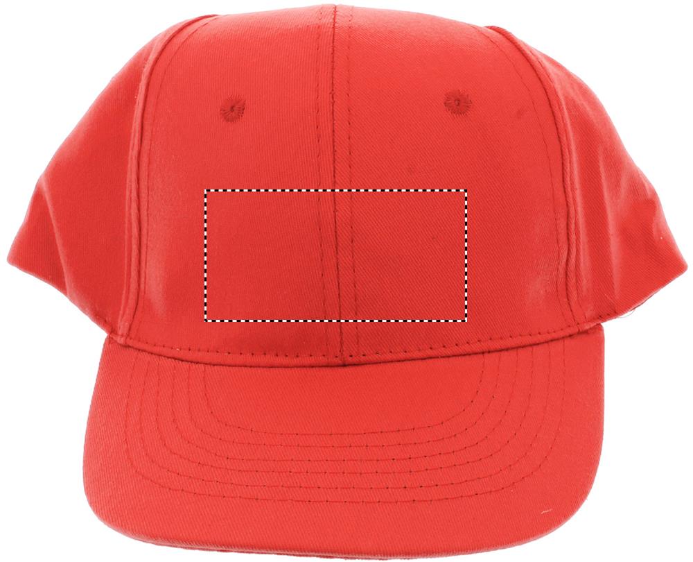 6 panels baseball cap front embroidery 05