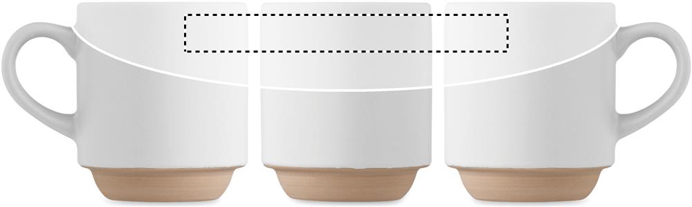 Tazza impilabile in ceramica da 17 inside tc 06
