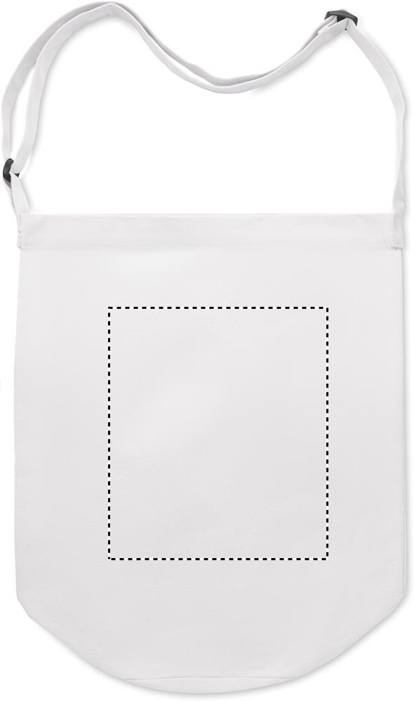 Canvas shopping bag 270 gr/m² back 06
