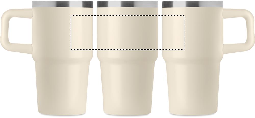 Bicchiere doppio strato. 500ml roundscreen 13