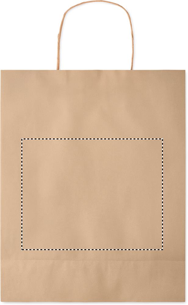 Medium Gift paper bag  90 gr/m² back 13
