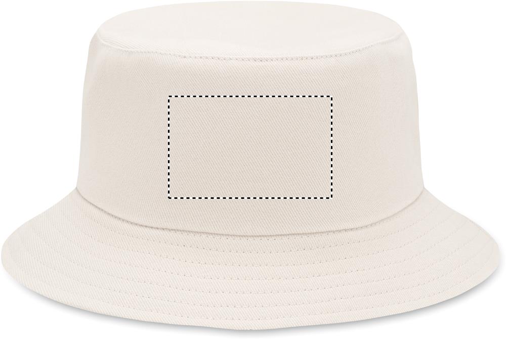 Brushed 260gr/m² cotton sunhat front 13
