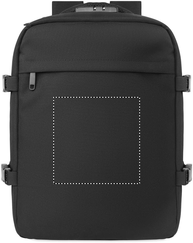 Zaino in RPET da 20L front pocket 2 03