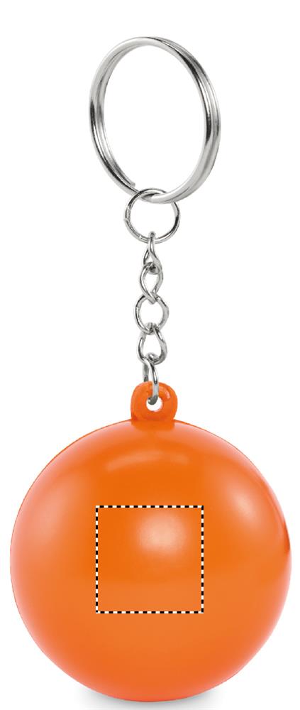 Portachiavi a forma di palla in PU side 1 10
