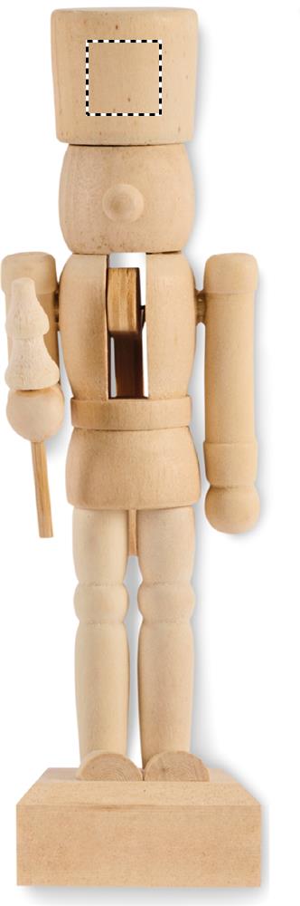 Set pittura Schiaccianoci cap front 40