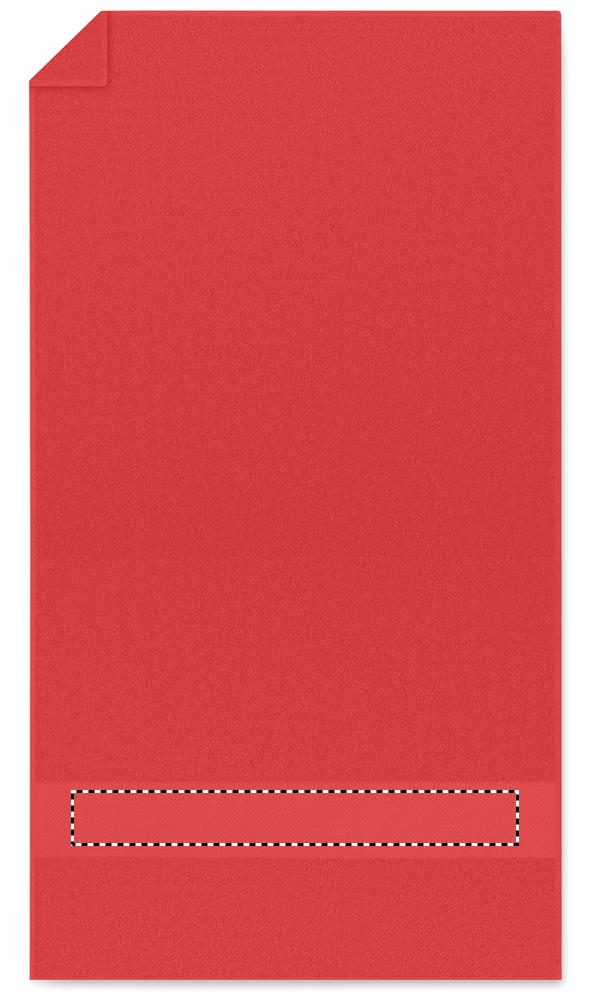 Telo in cotone organico 50x30cm strip 05