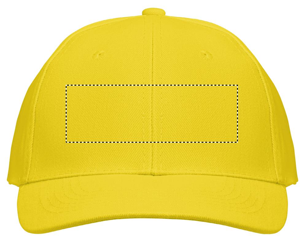 BUFFALO SIX PANEL CAP front embroidery go