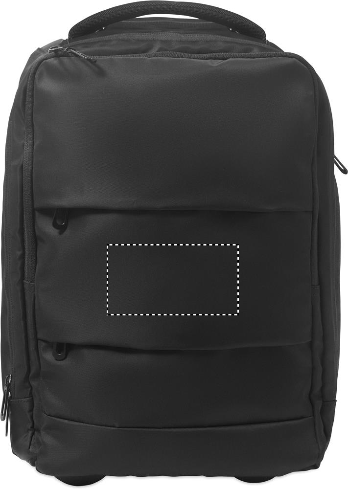 Backpack trolley in 290T RPET front middle 03