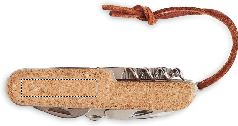 Multi tool pocket knife cork front 13