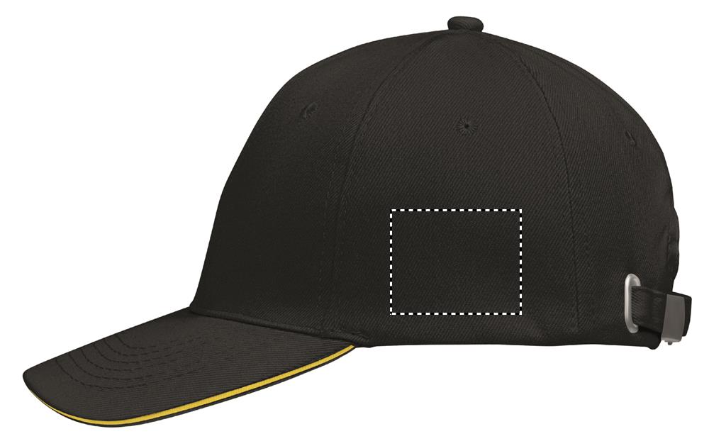 BUFFALO SIX PANEL CAP left side ju