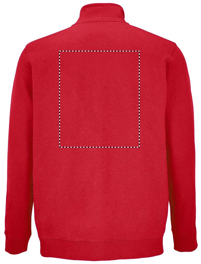 COOPER FULL ZIP SWEAT back bt