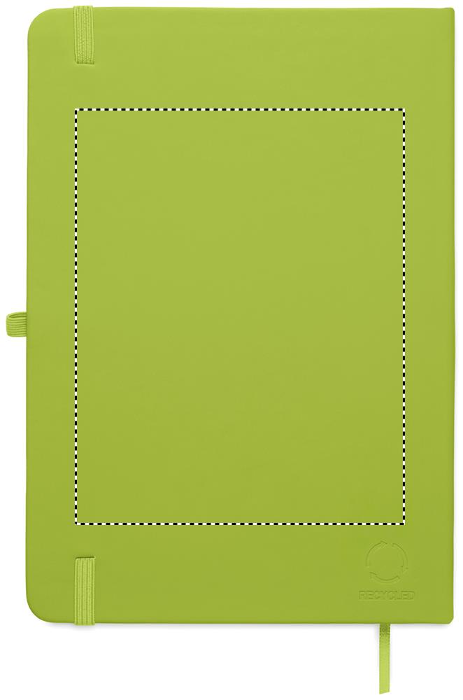 Notebook A5 in PU riciclato back pd 48