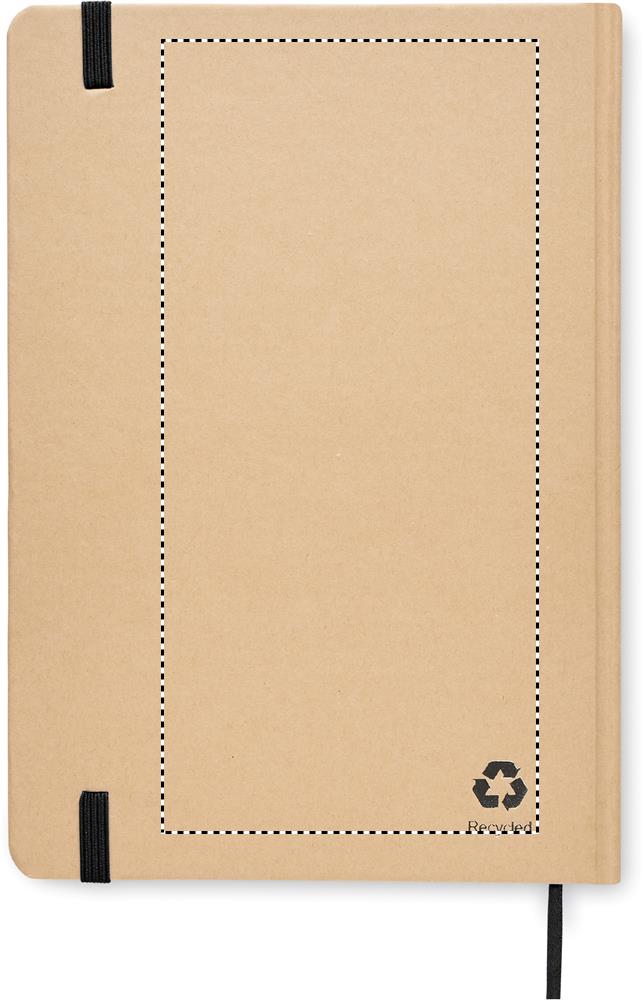 A5 recycled carton notebook back 03