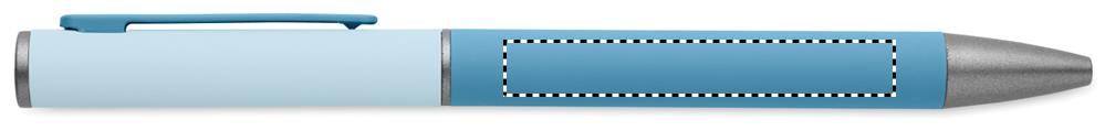 Recycled alu twist ball pen barrel left handed 12