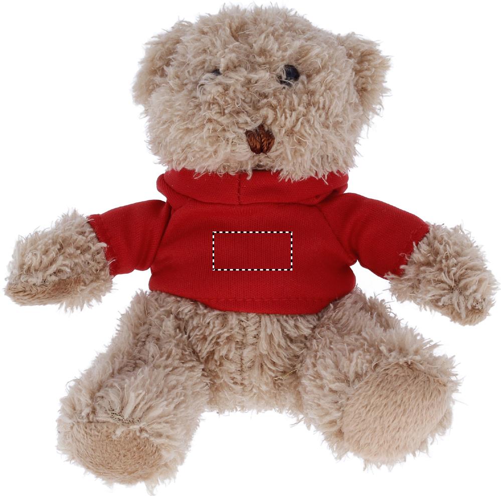Teddy bear plus with hoodie tshirt 05