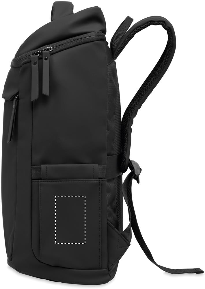 Zaino per laptop 15" in PU right pocket 03