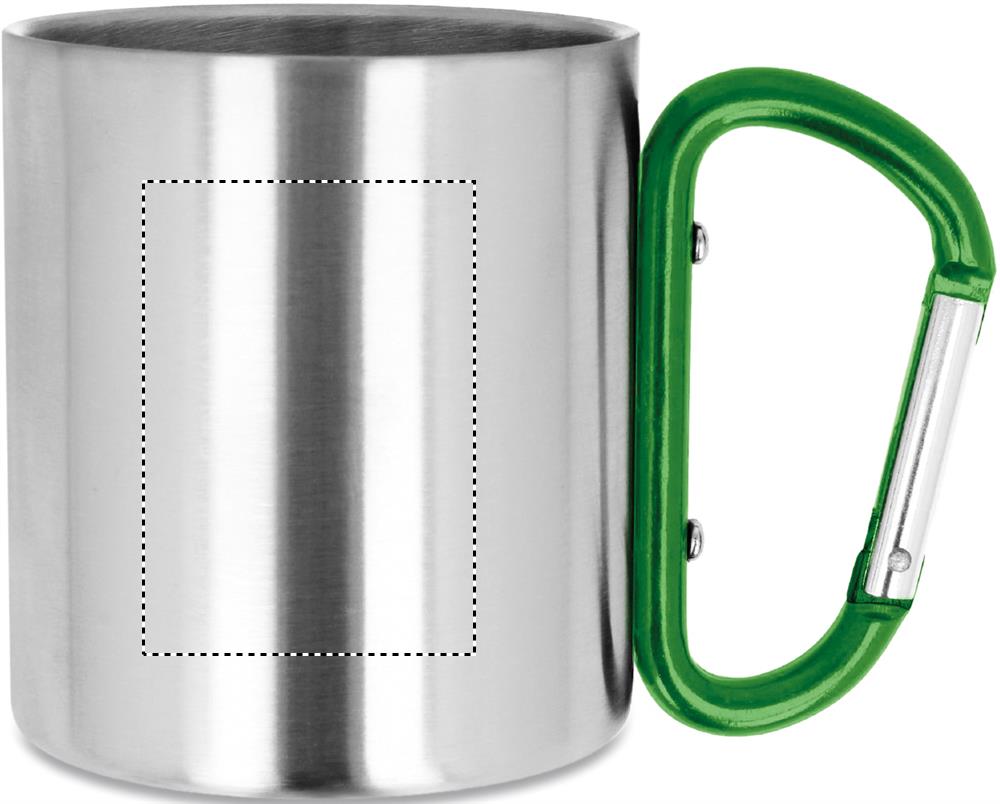 Metal mug & carabiner handle right handed 09
