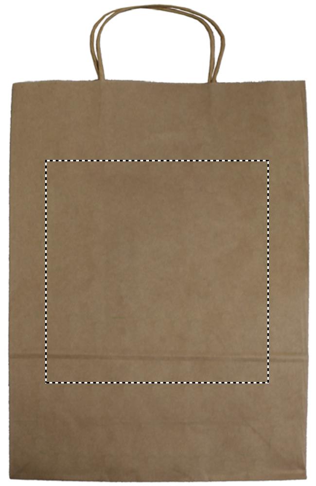 Gift paper bag large 150 gr/m² back 13
