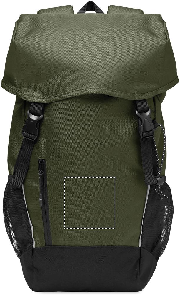 RPET backpack 15L front pocket 60