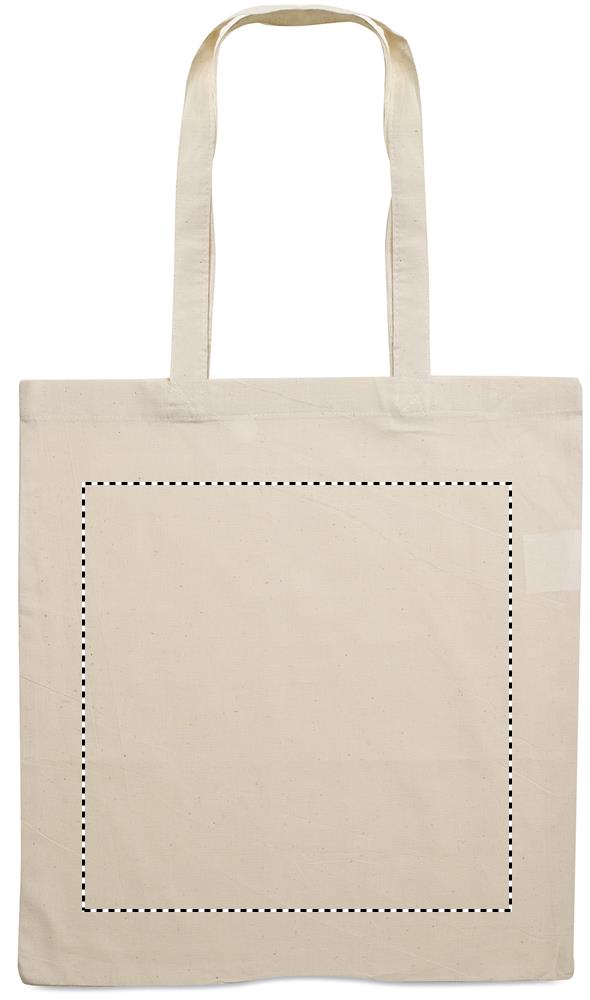 140gr/m² cotton shopping bag back 13