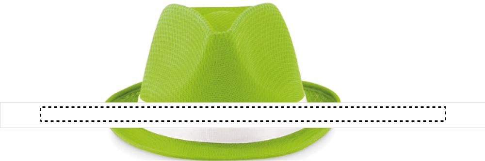 Coloured polyester hat band transfer 48