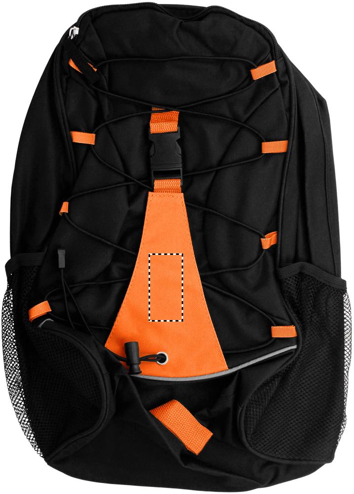 Adventure backpack front band 10