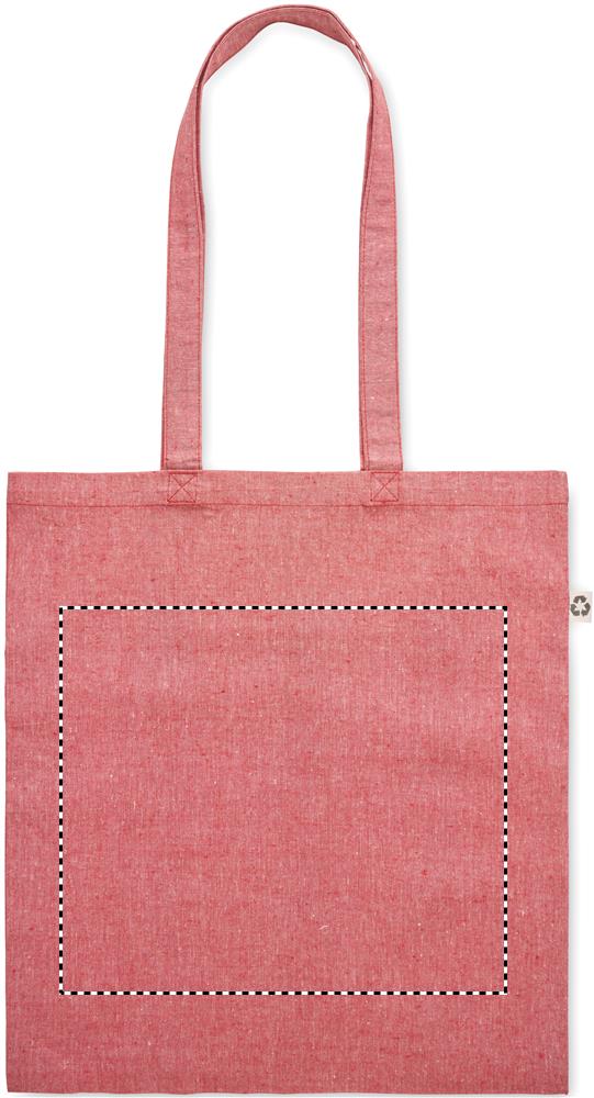 Shopping bag with long handles front td1 05