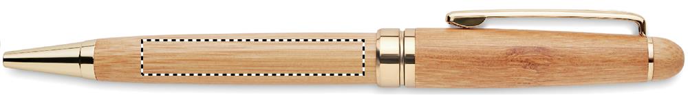 Bamboo twist ball pen in box barrel right handed 40