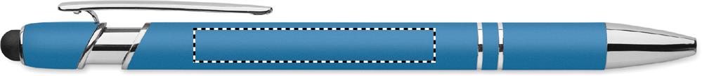 Penna in alluminio riciclato clip left handed 12