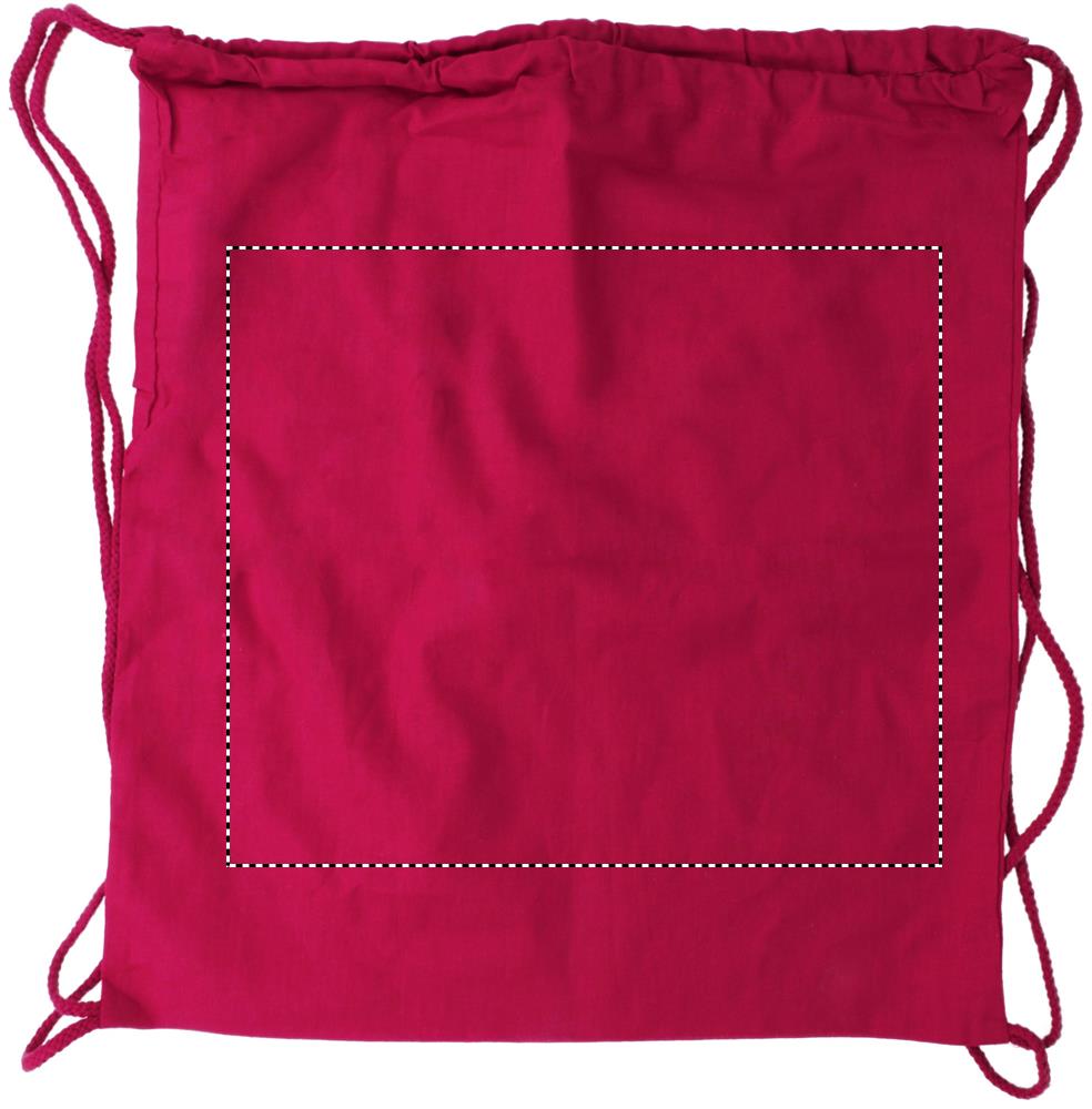 100gr/m² cotton drawstring bag front td1 38