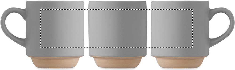 Tazza impilabile in ceramica da 17 mug tc 07
