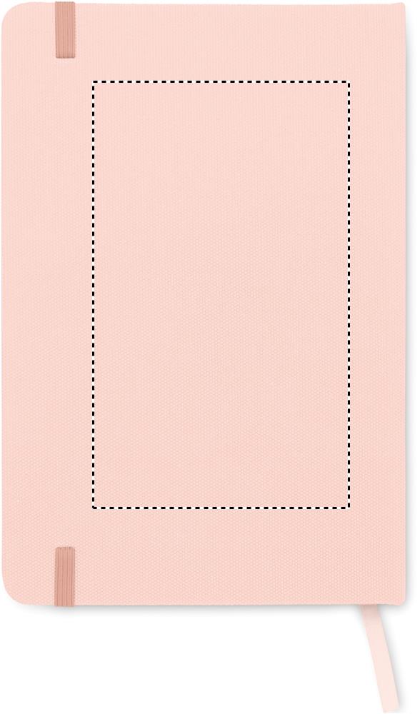 Notebook A5 in 600D RPET back 11