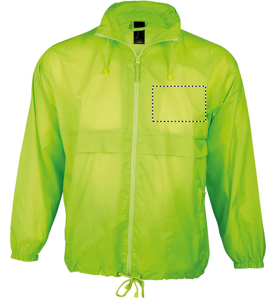 Giacca a vento SURF Unisex chest left nl