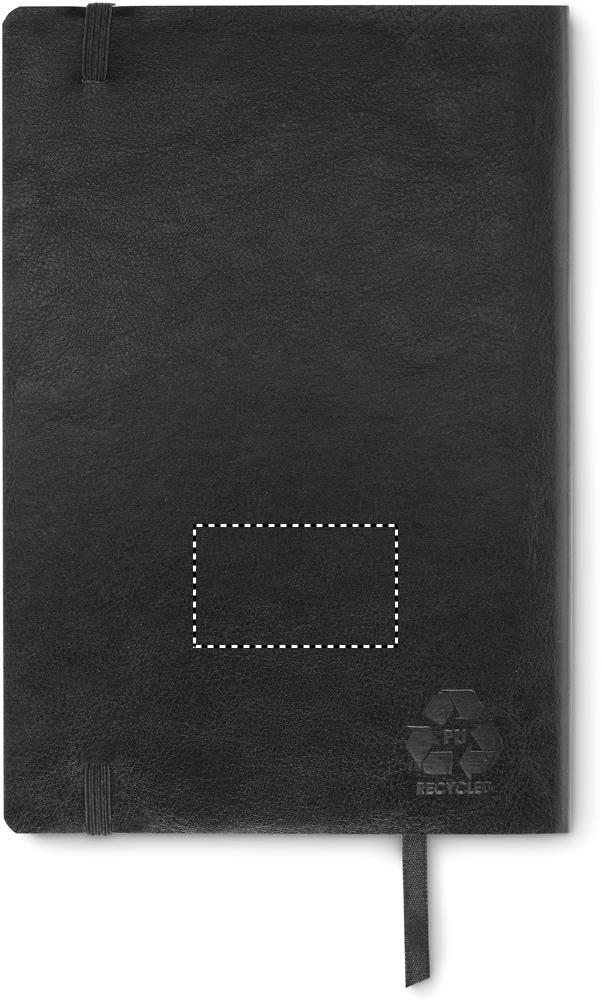 Notebook A5 riciclato back pad 03