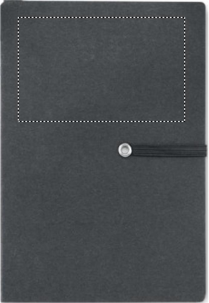 Notebook w/pen & memo pad upper front 03