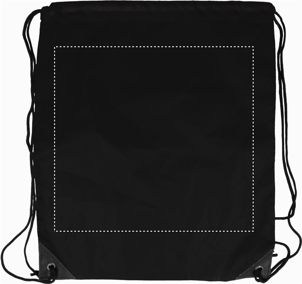 190T Polyester drawstring bag front 03