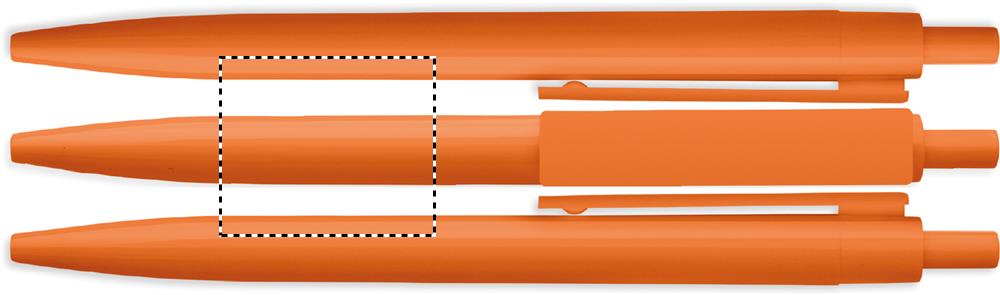 Ball pen in recycled ABS roundscreen 10
