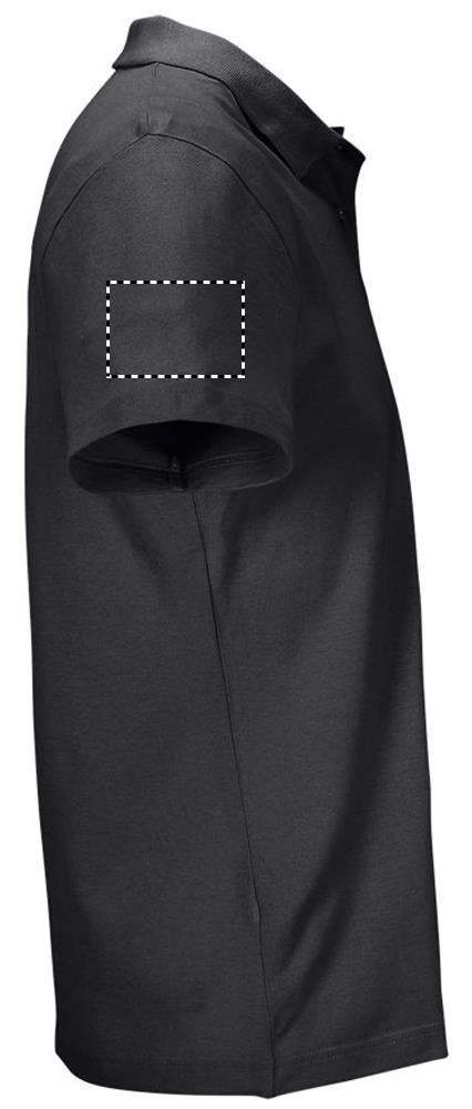 PULSE UNISEX POLO arm right bk