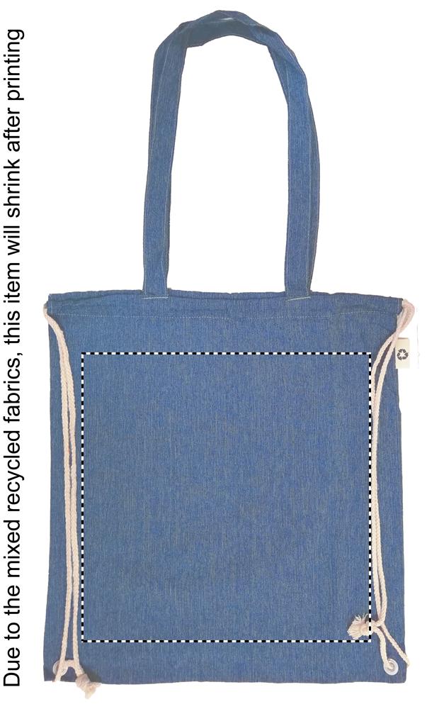140gr/m² recycled fabric bag back 37