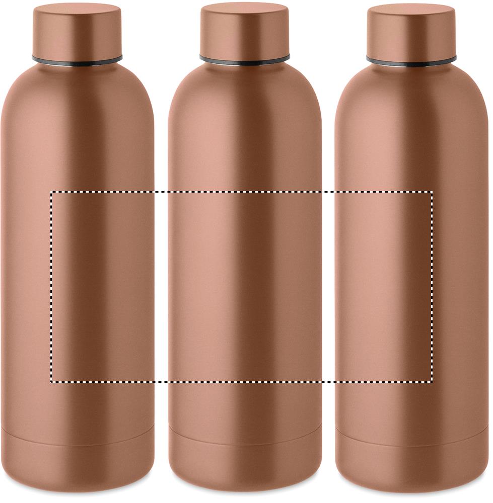 Double wall bottle 500 ml roundscreen 90