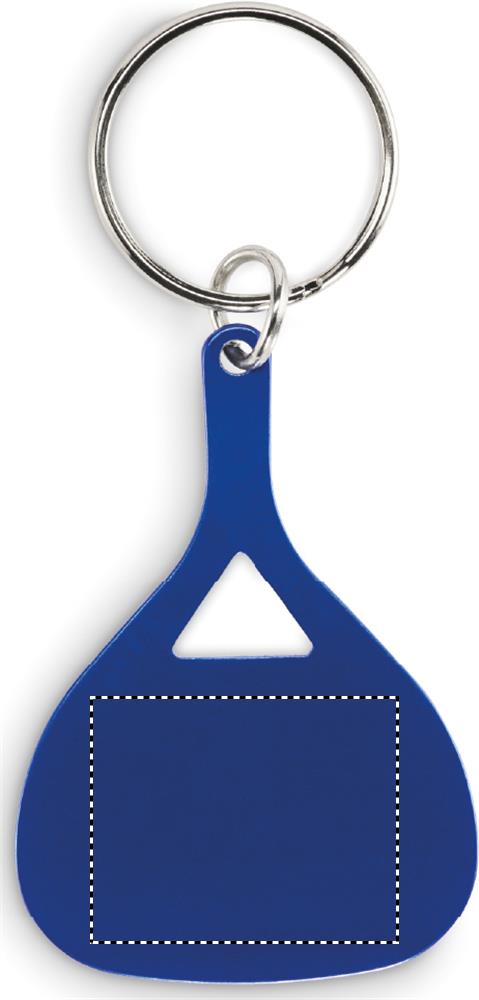 Aluminium key ring side 2 04